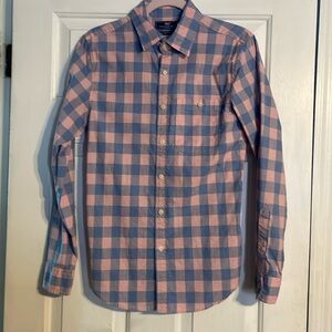 VINEYARD VINES Mens  XS Slim Longshot Shirt Pink and blue Like New